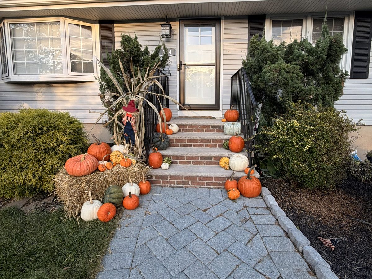 Real Doorstep porch display styled by Pascack Porches
